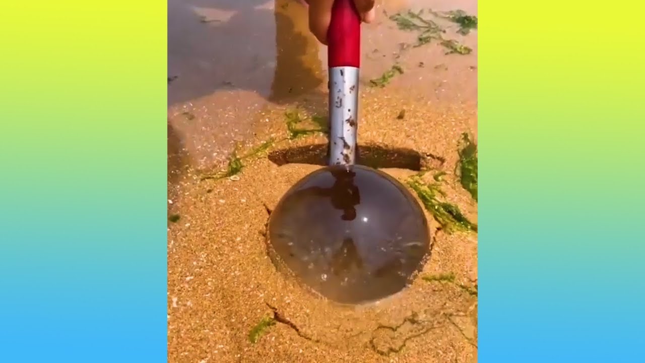การค้นพบลูกแก้ววิเศษริมหาด ว้าว (รวมคลิปความพึงพอใจ)