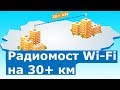 Мощные радиомосты Wi-Fi на 30+ км: выбор оборудования