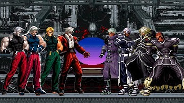 [KOF Mugen] Rugal Bernstein Team vs NESTS Team