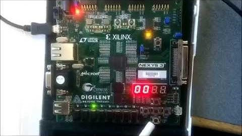 UART implementation on a FPGA