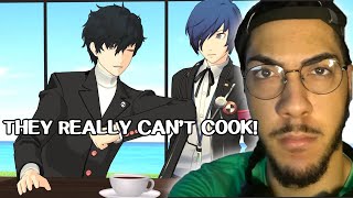 Reacting to Joker Ruins breakfast Persona Animation