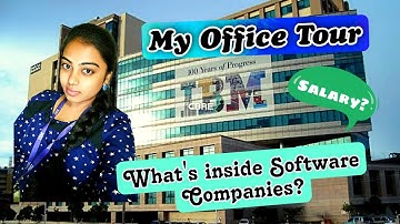 My Office Tour|IBM office Bangalore| Manayata Tech Park Complete Tour |My Job Designation|Salary 💰?