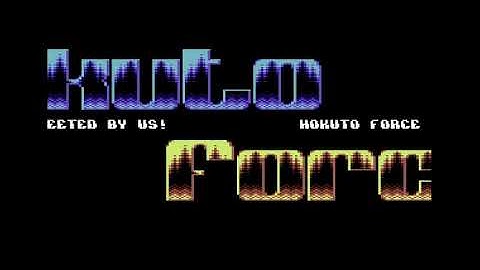 Hokuto Force (HF) Intro 26 ! Commodore 64 (C64)