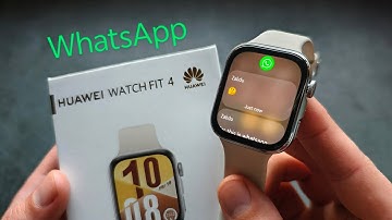 Does Huawei Watch Fit 4 / Pro have WhatsApp? Replying to WhatsApp Notifications + Text