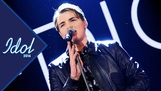 Oskar Häggström sjunger Hall of fame i Idol 2016 - Idol Sverige TV4