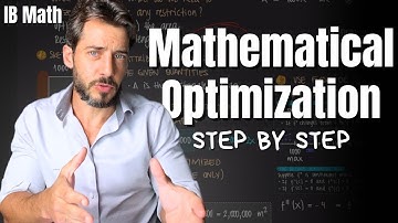 How to Solve Optimization Problems (step by step)