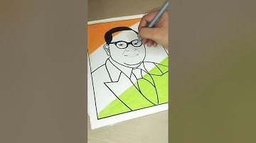 ☺🇮🇳🇮🇳Dr Babasaheb Ambedkar Drawing #sketch #art #drbabasahebambedkar🇮🇳🇮🇳☺