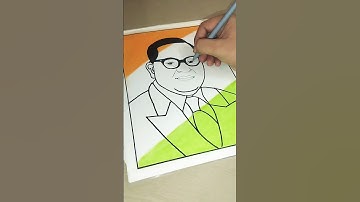 ☺🇮🇳🇮🇳Dr Babasaheb Ambedkar Drawing #sketch #art #drbabasahebambedkar🇮🇳🇮🇳☺