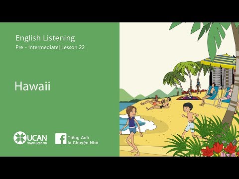 Learn English Listening | Pre Intermediate - Lesson 22. Hawaii