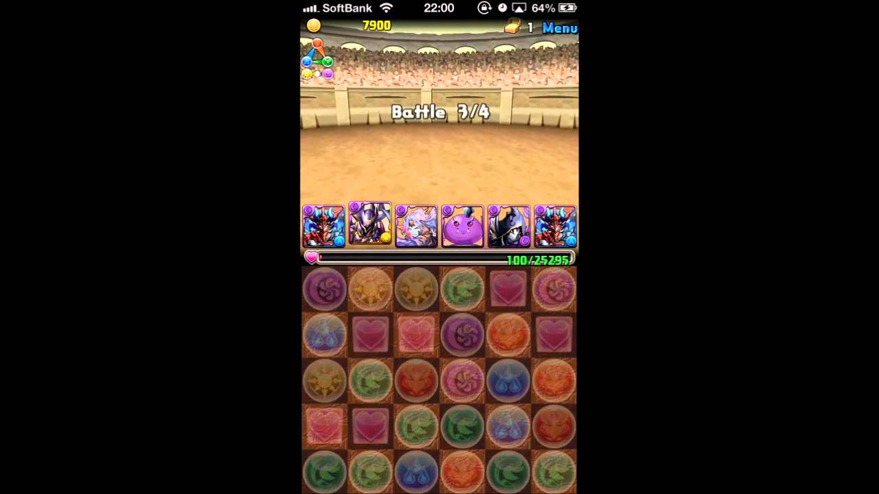 パズドラ アテナ降臨 超地獄級 災禍の魔神王 サタン ノーコン攻略 Youtube