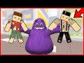 GRIMACE SHAKE BİZE SALDIRDI! 😱 - Minecraft ZENGİN FAKİR HAYATI