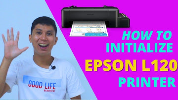 How to Initialize | EPSON L120 Printer (START)