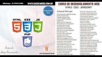 Programação WEB - Aula 10 - Criando folha de estilos