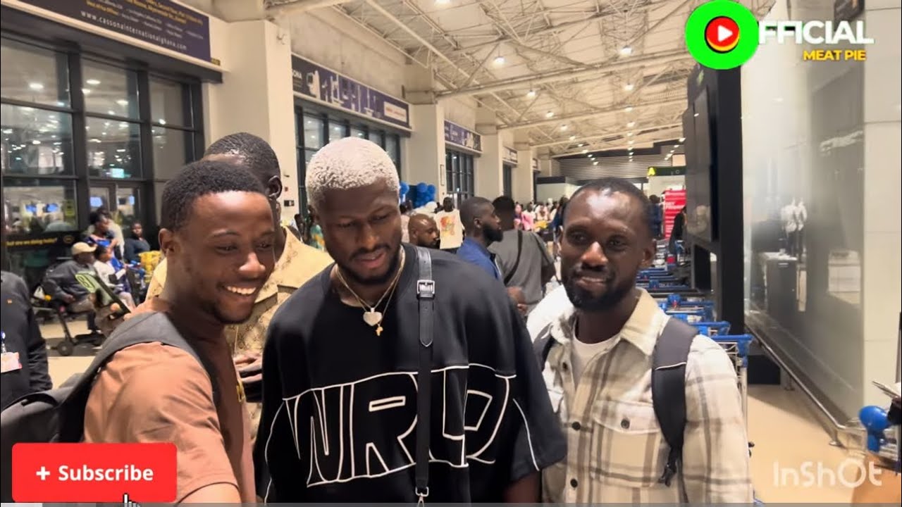 WATCH 🇬🇭BLACK STARS PLAYERS LEAVE GHANA TO THEIR CLUBS AFTER QUALIFYING TO THE WORLD CUP!