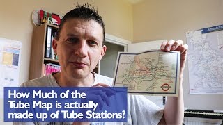 How Much of the Tube Map is actually Tube