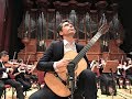 Jérémy Jouve plays II. MOV. of Guitar Concerto No.1, op.99 by M.C.Tedesco(TIGF2018)