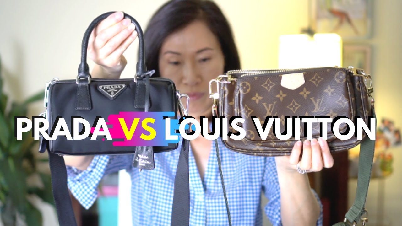 Louis Vuitton Nano VS Prada Re-Edition Bauletto 