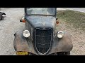 Will it run and drive after 56 years 1936 ford 15 ton flathead v8 truck