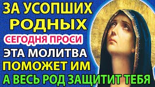 ПРЯМО СЕЙЧАС МОЛИТВУ ЗА УСОПШИХ РОДНЫХ ПРОЧТИ! Поминальная заупокойная молитва об усопших