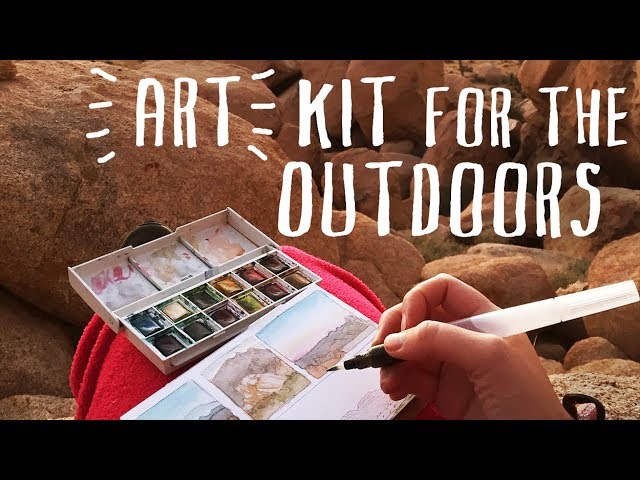 Turn a Tech Organizer into an Art Supplies Travel Pouch 