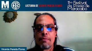 Vicente Pereda Flores en el #FestivalDePoesíaDeMaracaibo