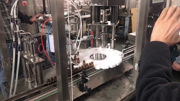 15ml e liquid filling and capping machine