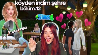 Bilge ve Kerem yakınlaşıyorr | Köyden indim şehre | #12 |  The sims 4 oynuyoruz