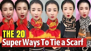 The 20 Super Ways To Tie A Silk Scarf How To Wear Scarf In 2023 Part-4 