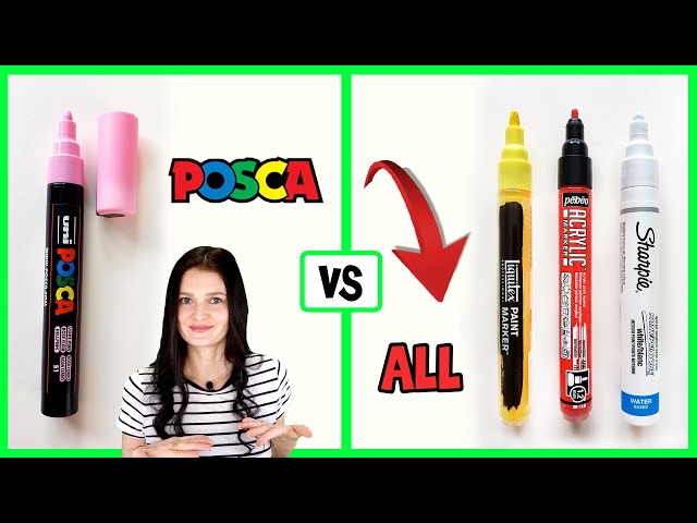 ARTEZA MARKERS VS POSCA PENS // Are Posca Pens Still the Best