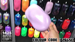 Aikka Pantone 2645C Colour for car Spray Painting - 2645C