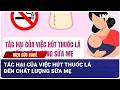 MẸO SỨC KHỎE 24.6: Tác hại của việc hút thuốc lá đến chất lượng sữa mẹ| Báo Lao Động