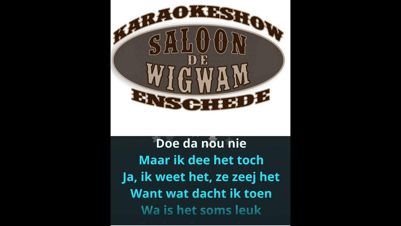 Ons moeder zeej nog Karaoke YouTube
