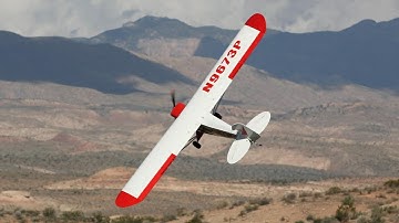 GENTLE GIANT! The World Models Super Cub at St. George Utah