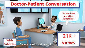 Conversation Between Doctor and Patient About Fever || Easy English Conversation