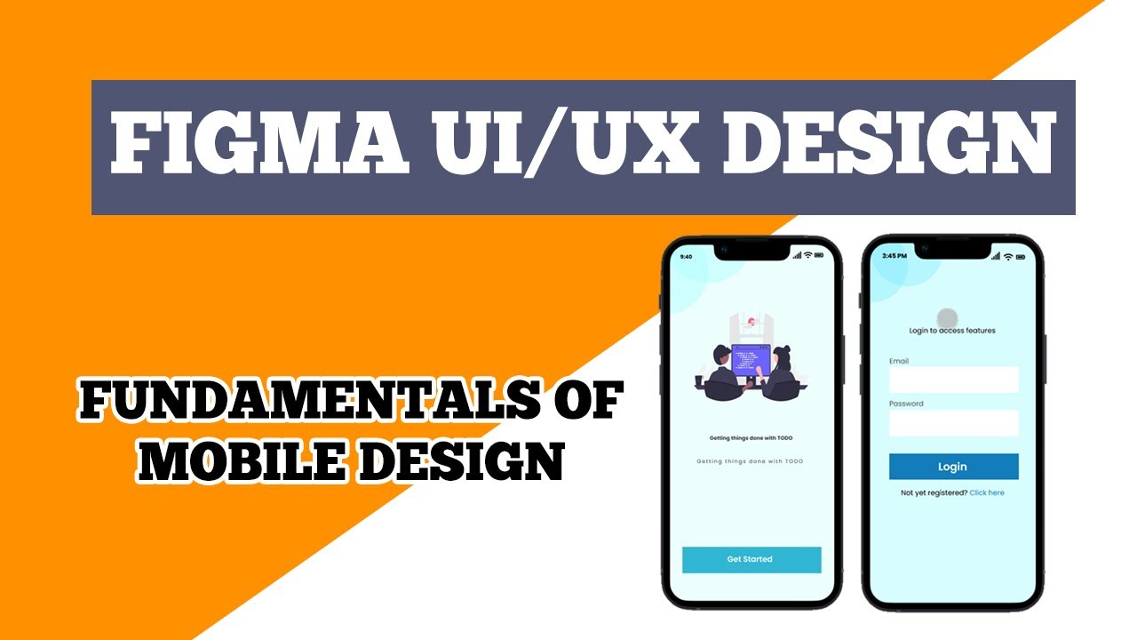 Using Figma to Create Mobile UX / UI Design - YouTube