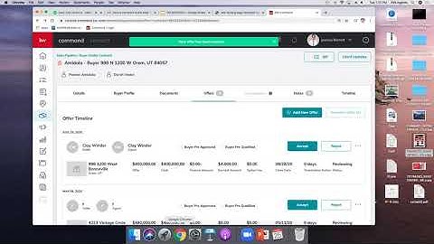 Command: Using the Commissions Tab