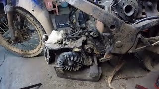 Suzuki Rgvr 120 2 Stroke Engin Teardownoverhaul essembly  Time Lapse
