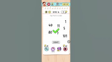 Brain Test Level 16 Solution & Walkthrough | Tricky Puzzles (Android & iOS Shorts)