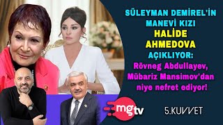 Azerbaycanli Ünlü Televi̇zyoncu Ahmedova Mubari̇z Mansi̇mov İçi̇n Ben De Mi̇hri̇ban Hanima Mektup Yazdim