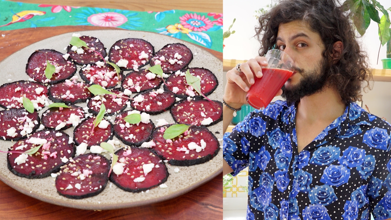 CARPACCIO DE BETERRABA & SUCO VERÃO | Especial de verão