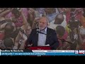 "Esse país não tem governo", afirma Lula