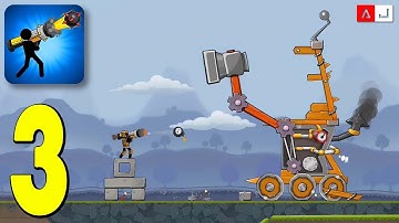 Level 30 Boss - Boom Stick: Bazooka Puzzles - Gameplay Walkthrough Part 3 - Stage 21 - 30 (Android)