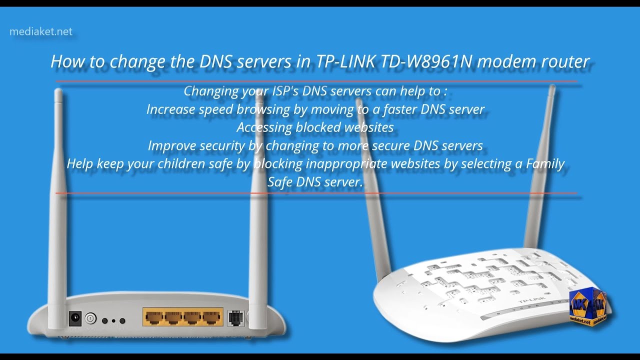Tp Link Td W61n Open Modem Ports For Applications And Games Servers Port Forwarding English Youtube