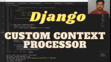 Create your own context processor in Django || Context Processor कैसे बनाये