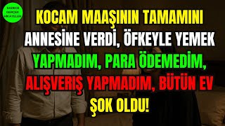 Kayinvalidem Tümünü Kontrol Edi̇yordu, Ben Durdum, Ev Kaosa Döndü Ve Her Şey Deği̇şti̇