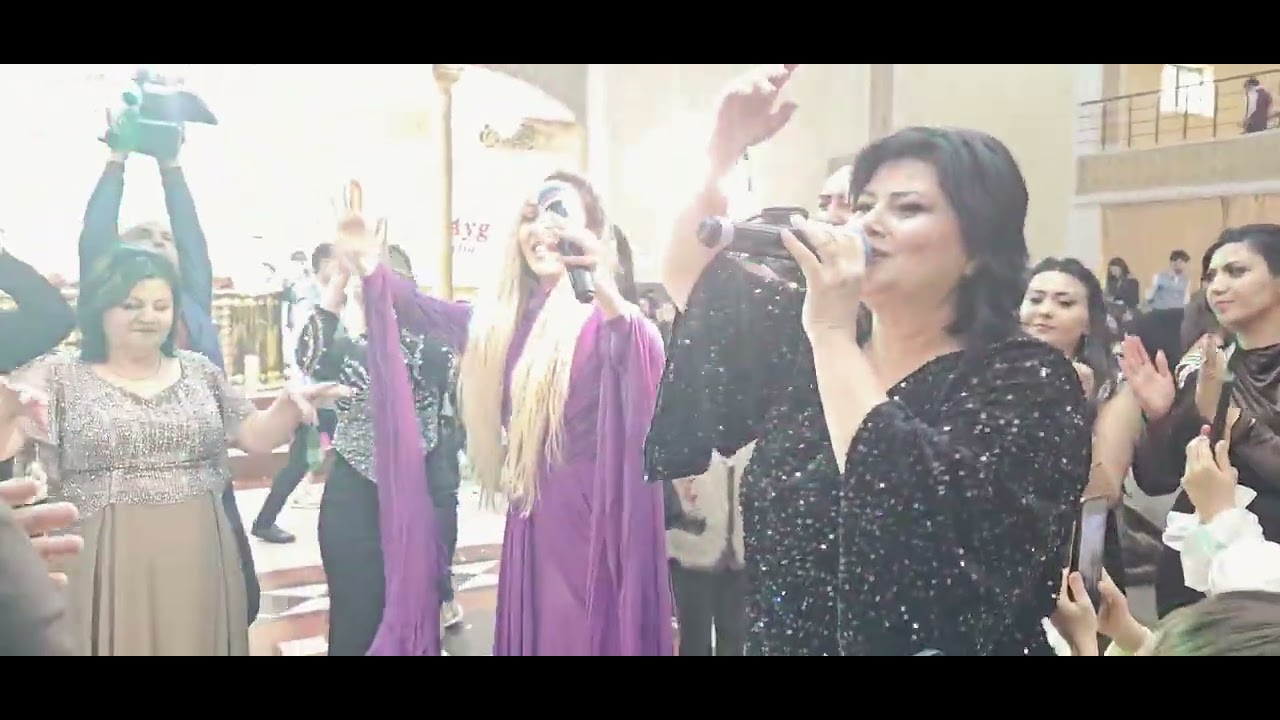 Ofeliya  Şabanova Zülfiyyənin bacıoglusunun Toyunda 