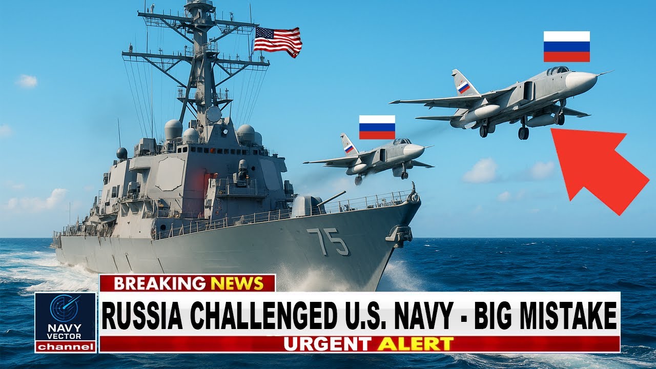 Russian Aircraft CHALLENGED U.S. Navy — Then THIS Happened | Navy Vector