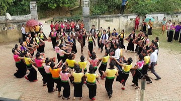 Múa xòe thái nà cường  chiềng lao  mường La Sơn La