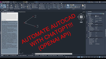 Automated Drawing in AutoCAD via OpenAI API