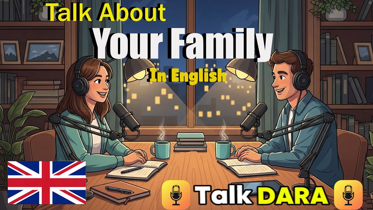 Talk About Your Family in English | Easy & Fun English Conversation